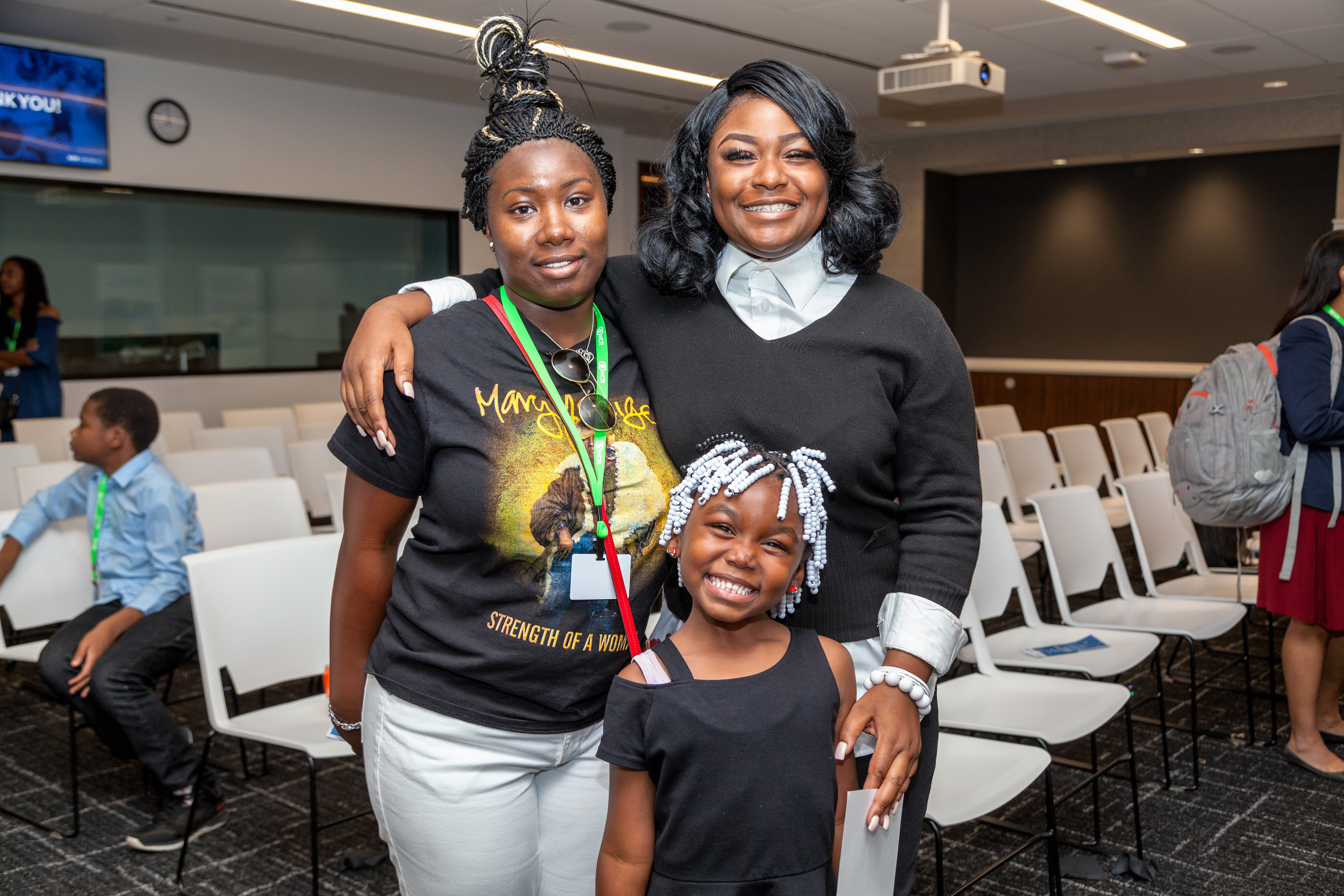 Participants and partners gathered during a graduation or recognition event
